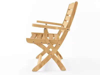 garden armchair 3D model