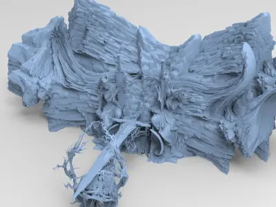 Avalon Gate mountain 9 no doorway 3D model