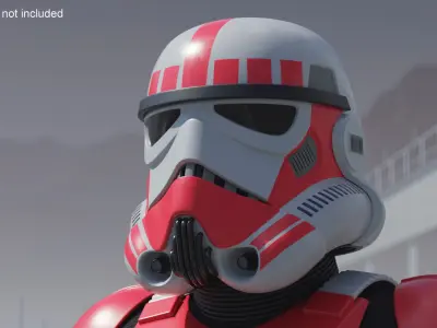  Star Wars Shock Trooper Rigged 