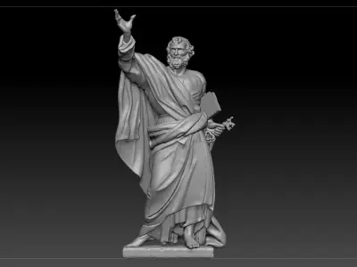 disciples of jesus07 3D model 3D model