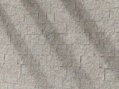Split Face Stone wall 03 - Seamless Texture