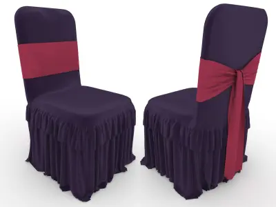 Collection Banquet Chair 18 3D Model Pack