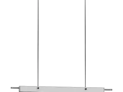 lovine light linear pendant 3D model