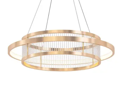SVANA circular light fixture 3D model