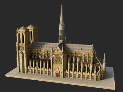 Notre Dame 3D model
