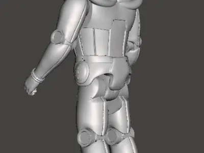 STL File 3D Ewoks Dr Raygar 3D print model  3D print model