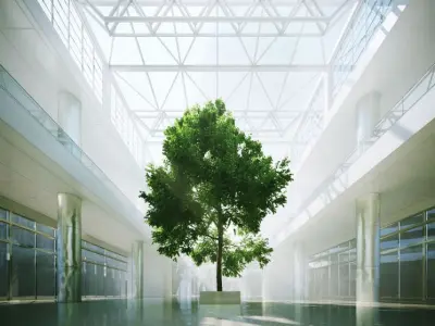 Archinteriors vol 26 - 20 fully textured scenes with halls 3D model