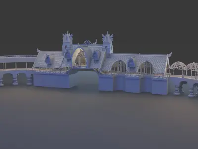 Rivendell Lookout Building 3D print model