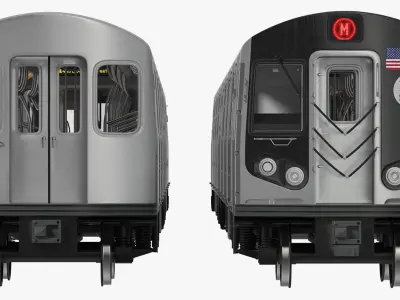  R160 New York City Subway Car 