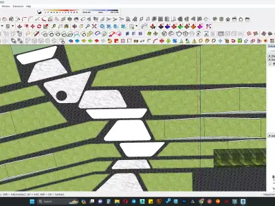 PEDESTRIAN URBAN SITTING 3D model