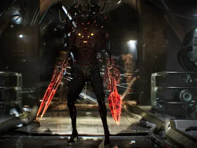 Alien 5 Remake Low-poly 3D model