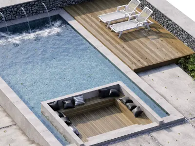 Pool 23 3D model