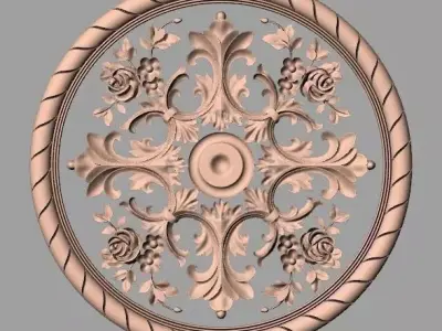 Artcam Aspire 3D relief models STL Files used for CNC E591 3D model