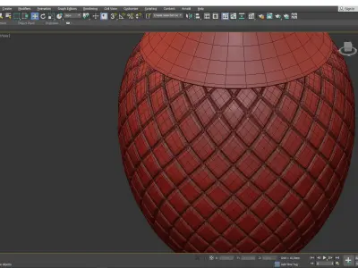 Bella Mini Pendant Light Low-poly 3D model