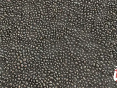 Cobblestones TILE 01 - Stonelake3D Texture