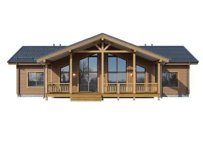 AAlpine house Kusa 3D model