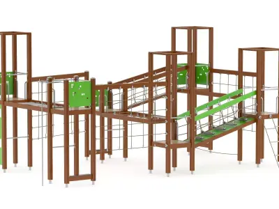 Lappset Motoric Track 03 3D model