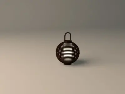 Reed Lamp 2 3D model