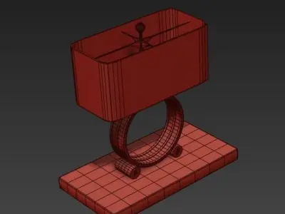 28h Lafayette Table Lamp 3D model