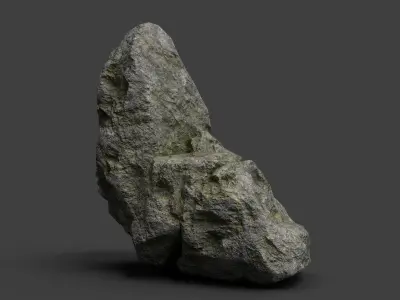 Rock 3-2 Low-poly 3D model