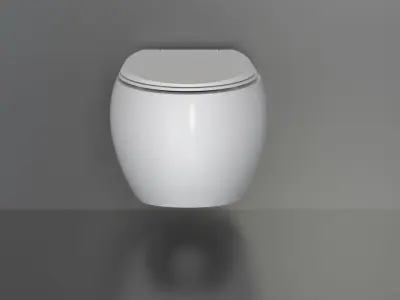 WC3 Toilet 3D model
