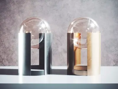 Softwing Table Lamp Low-poly 3D model