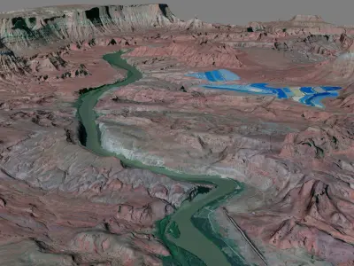 Moab - Utah 3D model