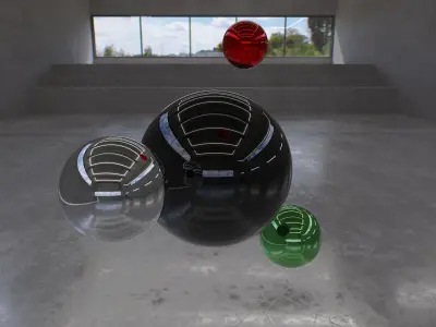 HDRI - Hall Interior 1 Texture