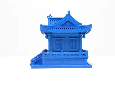 Chinese House 2 3D print model