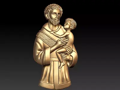 Saint Benedict 3D print model purchase