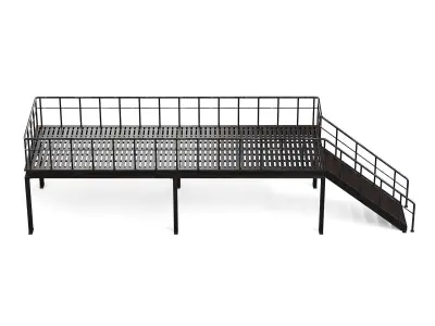 Factory Platform 3D model