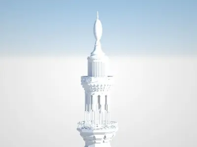 Muhammad Mosque 3D model