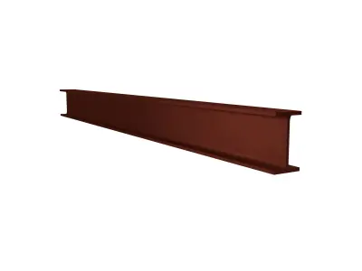 I Beam v1 009 Low-poly 3D model