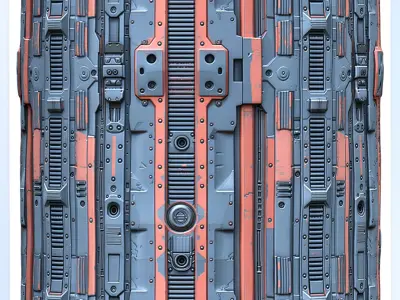 Sci-FI Seamless Texture Texture purchase