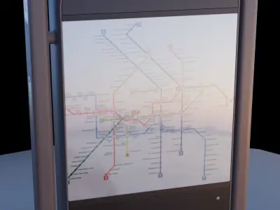 City Props Automated Units 3D model