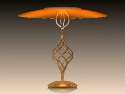 Spiral Lamp Free 3D model