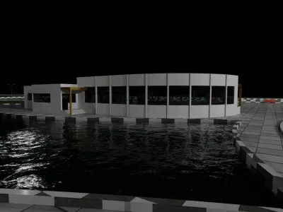 BOOK GARDEN 3D MODEL 3D model