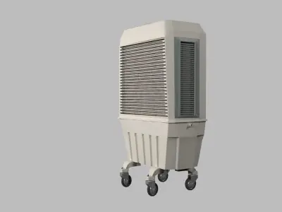 Desert air conditioning  3D model
