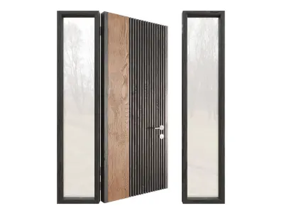 Entrance doors 3D model