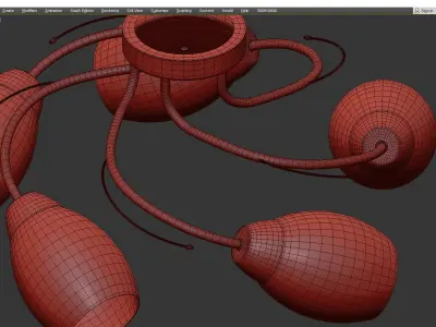 Sirius V2721 Low-poly 3D model