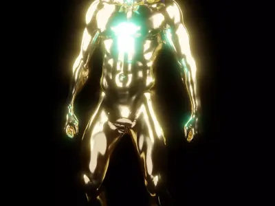 Living Tribunal - Multiversal Judge of Marvel 3D model