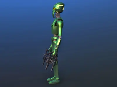 Robot Alien 3D model
