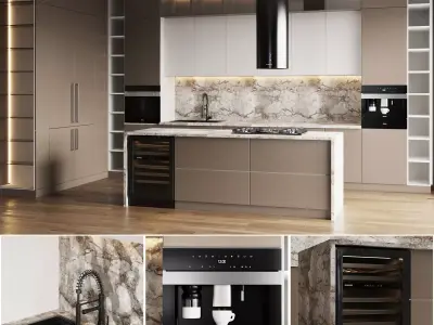 Kitchen 021 3D model