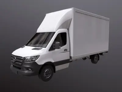  Mercedes Sprinter Tail Lift Box Van 