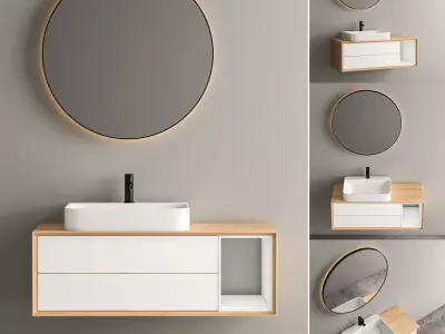 Bathroom Cabinet  No 144 3D model