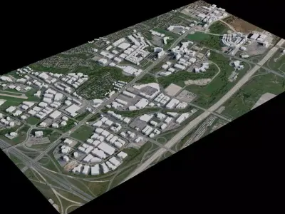Markham - Canada 3D model