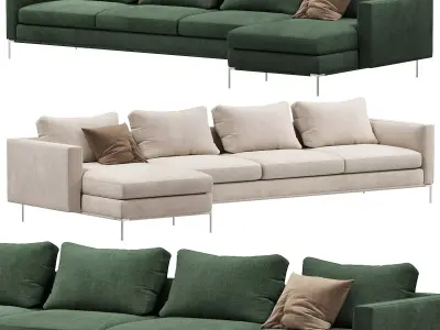 Icon Sofa by Flou 3D model