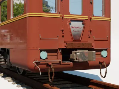 Train 3d Model 3D model