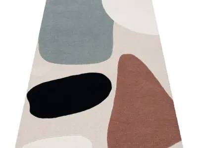 Rug Set 2127 3D model