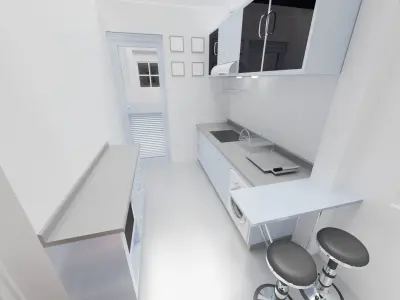 Single house model 3D model